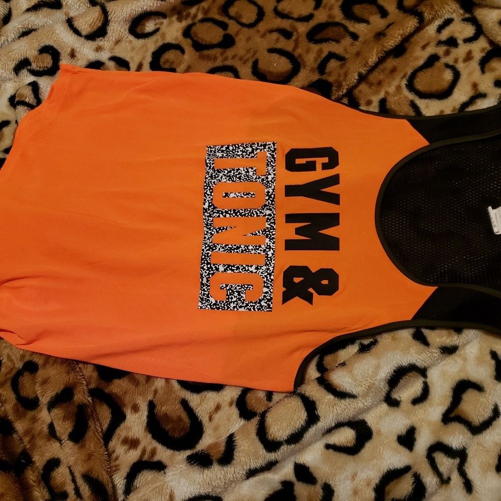 Victoria Secret PINK workout Tank Gym & Tonic